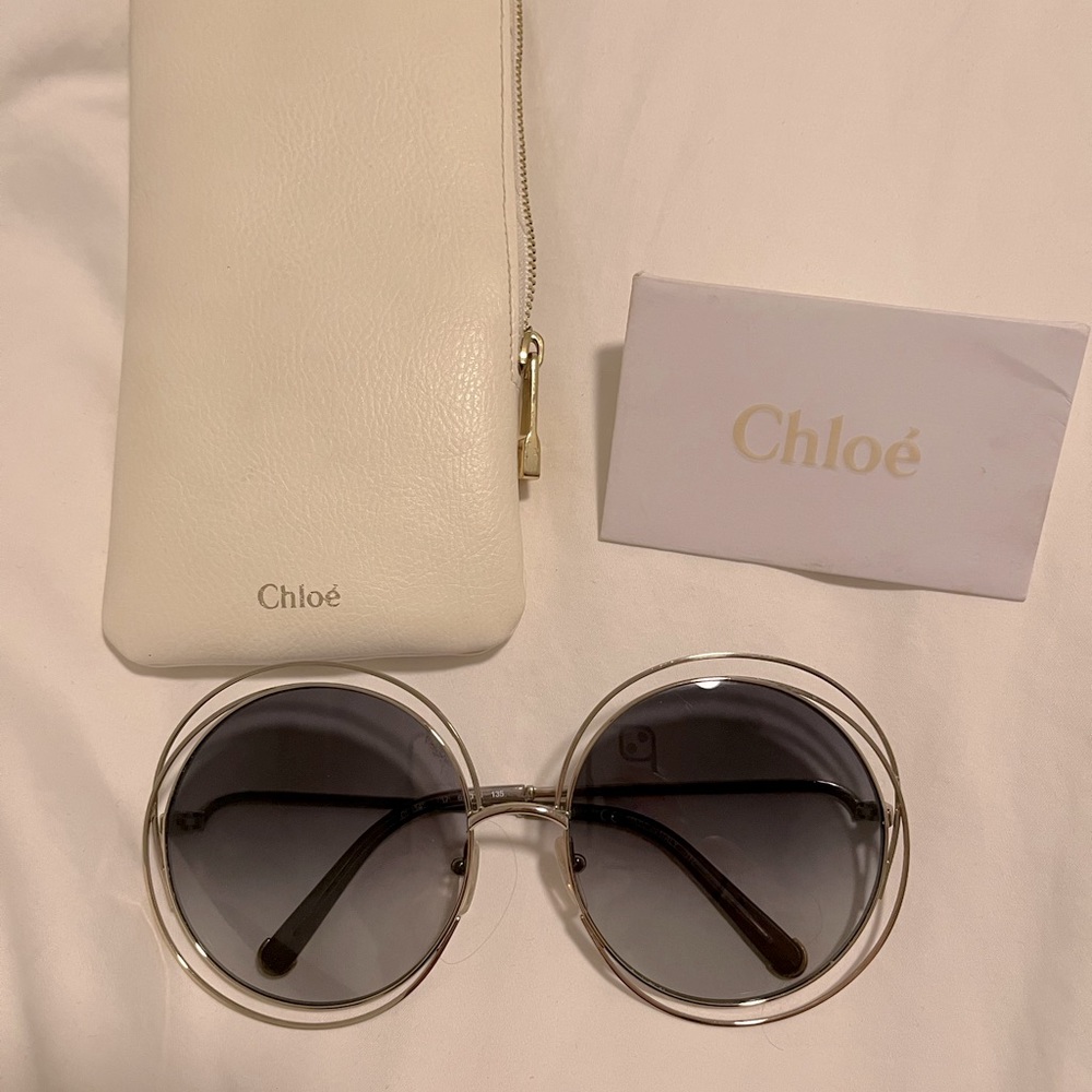 Chloe round Sunglasses